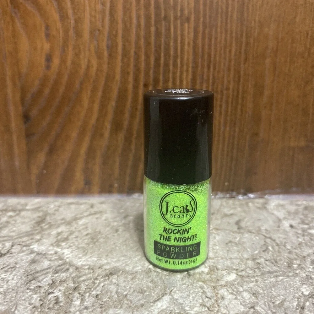 J. Cats Sparkling Powder Jcats Glitter Rockin' The Night SP203 Popping Lime